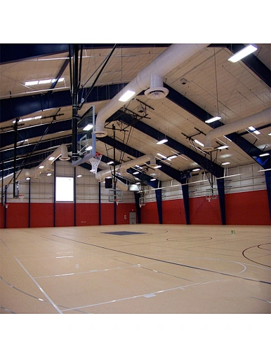 Prefab steel structure badminton hall
