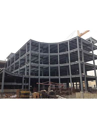 Low cost Prefabricated steel structure multi-layers buildings
