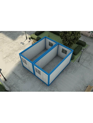 Customized prefab steel structure mobile flat pack container house