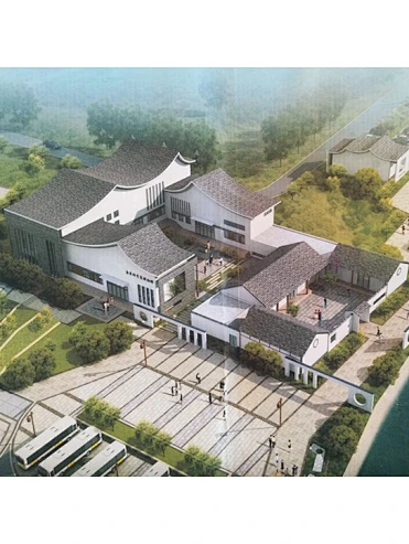 Structure en acier de type modélisation pour maison de villa préfabriquée