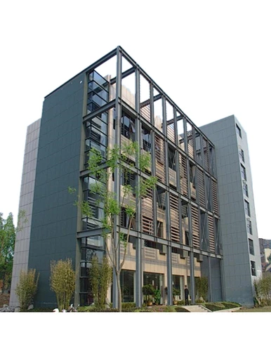 Prefab Galv. H section steel welded structure apartment building