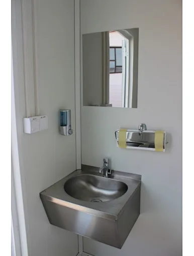 Factory prefabricated public toilets