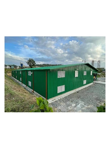 Prefabricated steel structure workshop