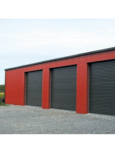 Small prefabricated steel structure garage