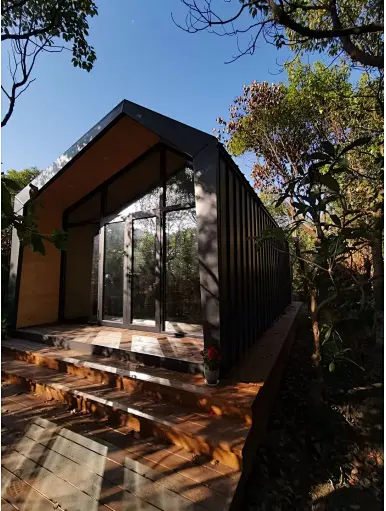 fashion light steel prefabricated villa