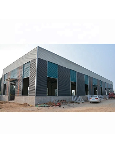 Qingdao modern fashion light steel structure metal prefab warehouse