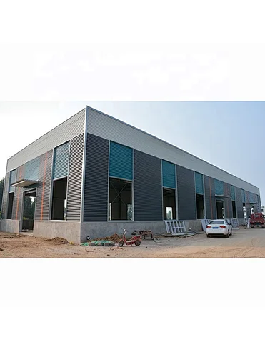 Qingdao modern fashion light steel structure metal prefab warehouse