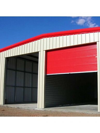 Prefabricated steel frame garage rapid construction professional construction