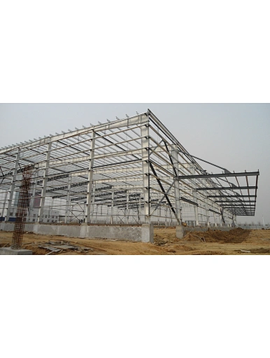 portal frame steel structure warehouse