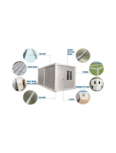 Low cost  luxury customisable  assembled simple folding container houses for hotels prefab house