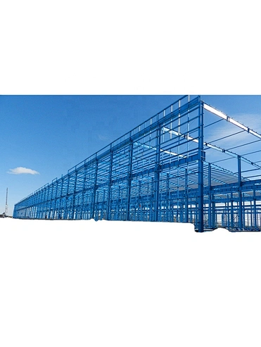 factory structural fabrication construction prefabricated workshop modern design modular light frame steel structure