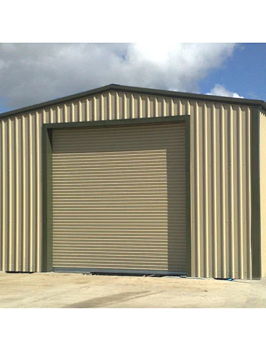 Small prefabricated steel structure garage design and installation general contracting company