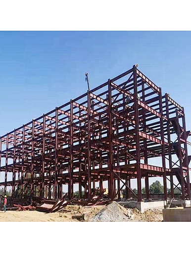 Multi-storey steel structure workshop