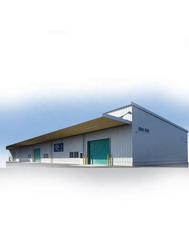 Hot sale prefabricated metal barn steel prefab warehouse light weight metal workshop