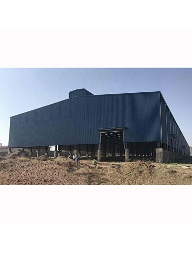 Qingdao modern fashion light steel structure metal prefab warehouse