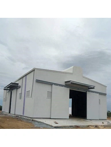 sandwich panel steel structure
