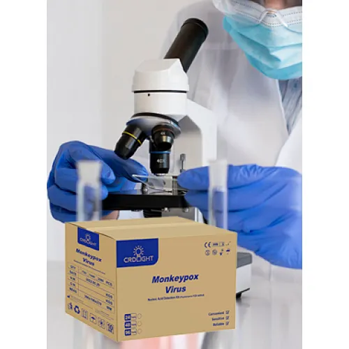 CRDLIGHT Factory Direct Sales Quality High Accuracy Monkeypox Detection Kit Reagent Test Monkeypox Rapid Test Kit CE Rapid Test Kit Monkeypox Rapid Test Monkeypox