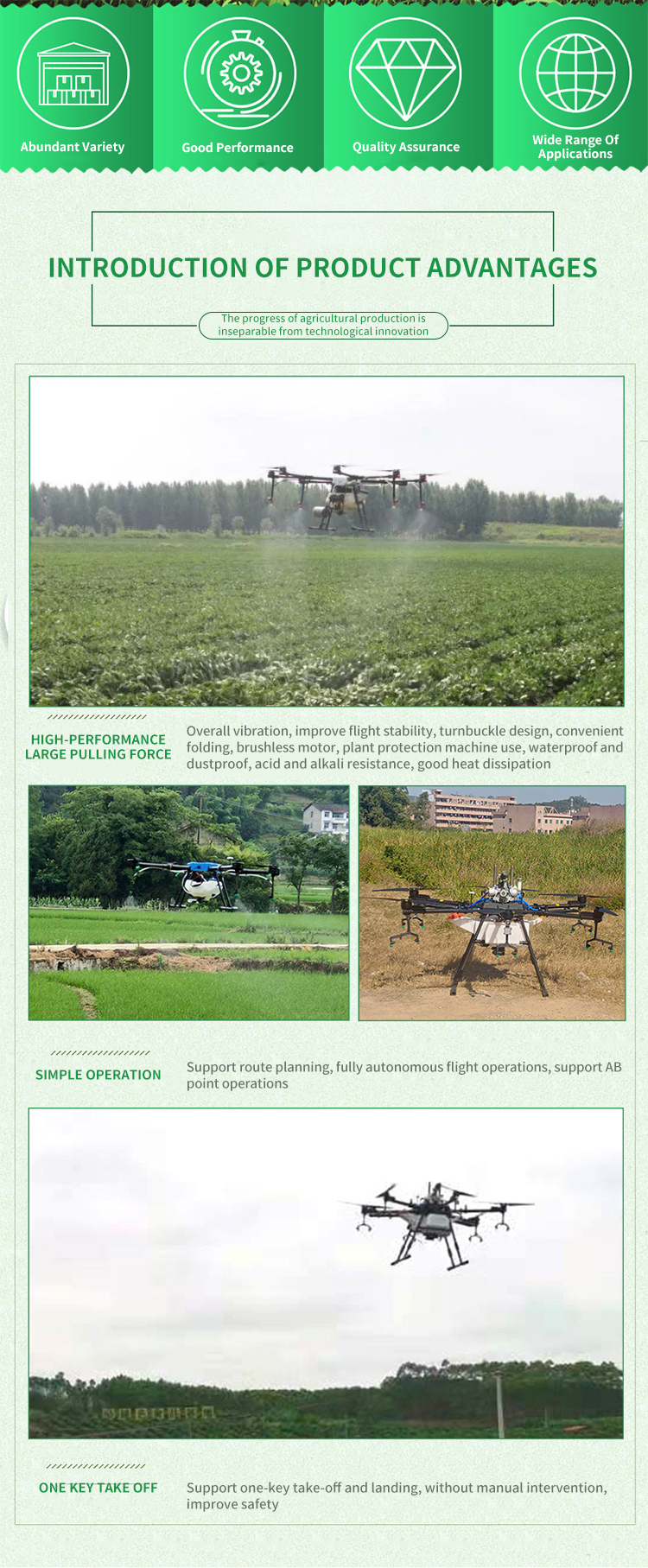 hybrid drone sprayer