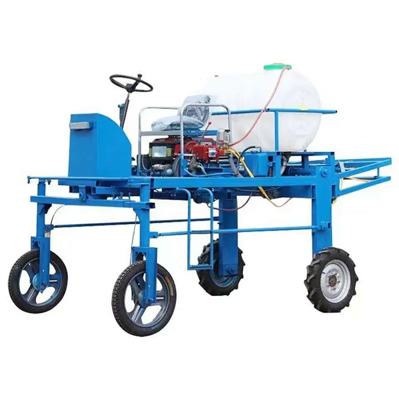 Self-propelled four-wheel sprayer