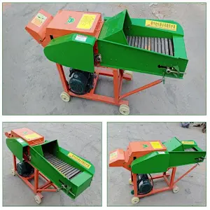 Chaff kneading shreds crushing all-in-one machine