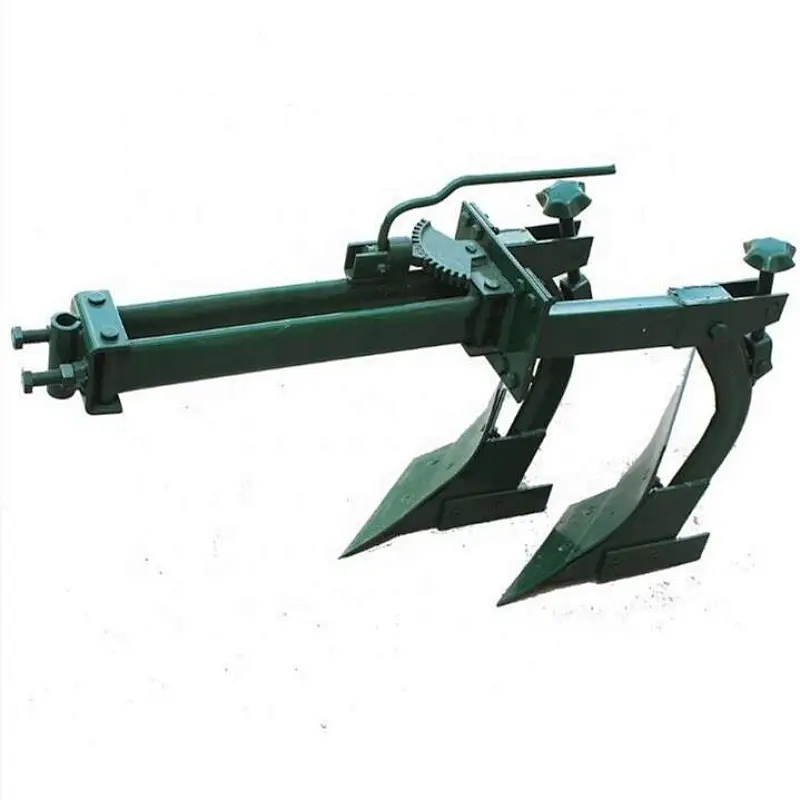 Walking tractor accessories double plow