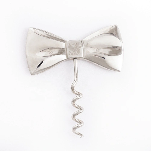Zinc alloy bowknot bottle opener