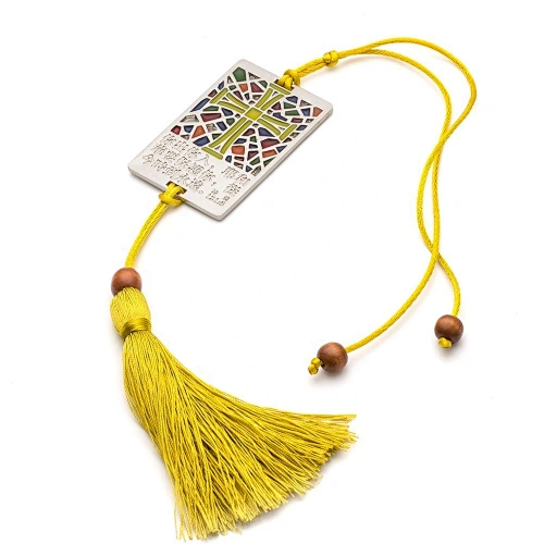 Lucky Chinese Traditional Handicraft Tassel Diffuser Locket Car Hang Decoration Hoop Pendant
