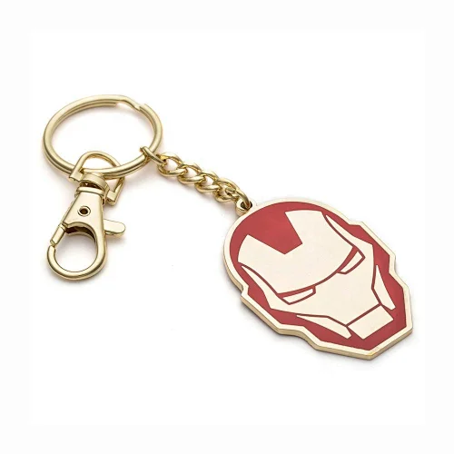 Factory custom enamel keychain of hero