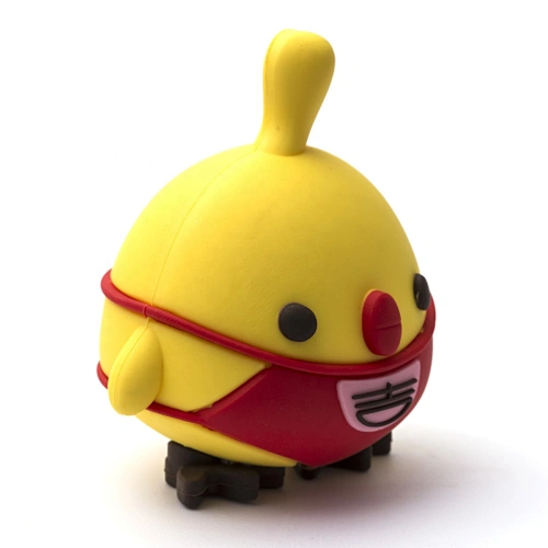 Rubber miniature figure