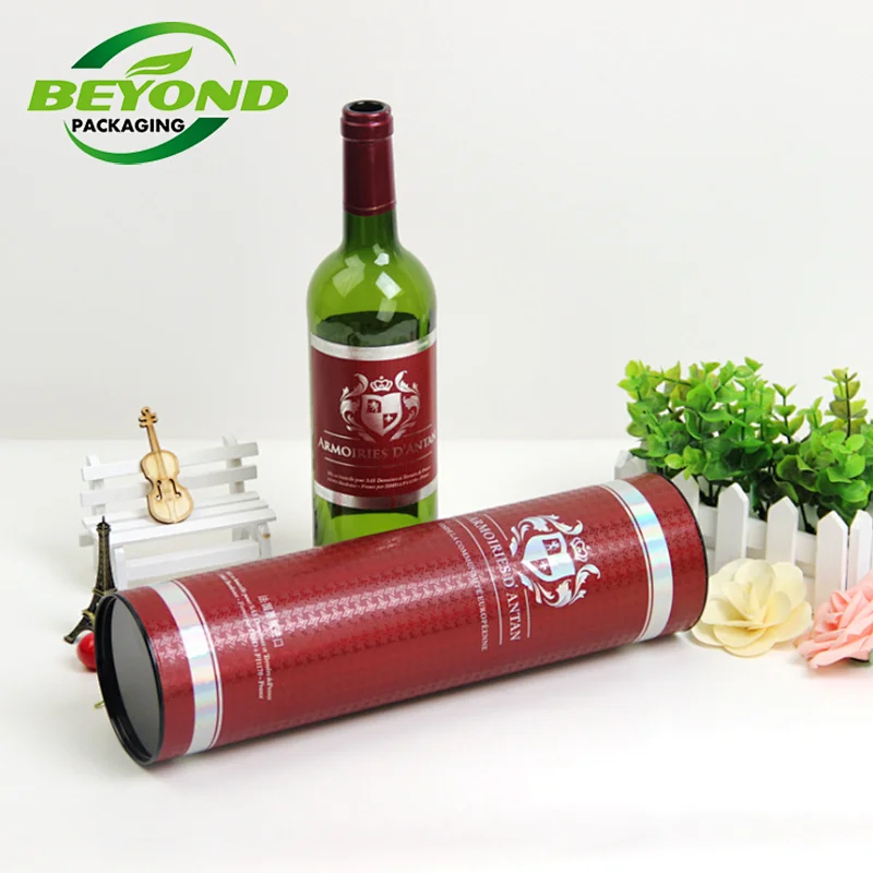 wholesale custom printing cardboard cylinder packaging box