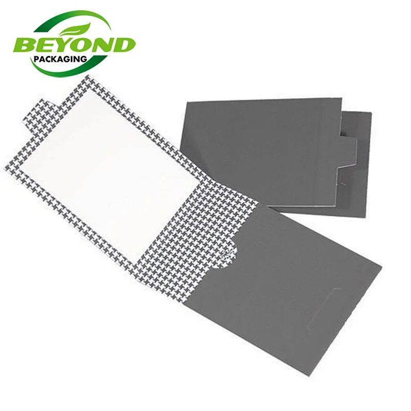 biodegradable black square custom cosmetic paper card box