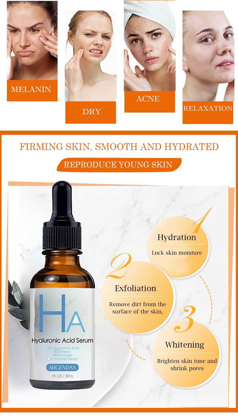 Hyaluronic Acid Serum Supplier Private Label Custom Formula 1411