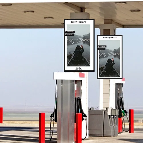 Gas station IP67 Outdoor Displays manufacturer-EKAA