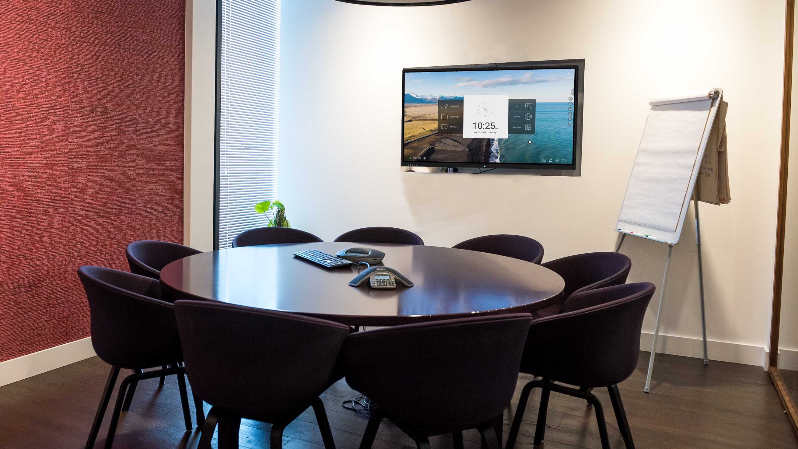 interactive display for conference room