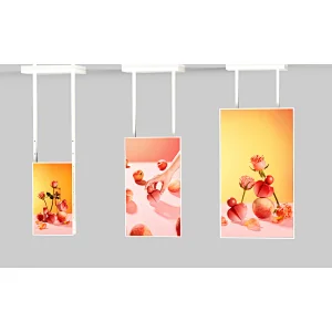 Slim design digital signage Menu boards