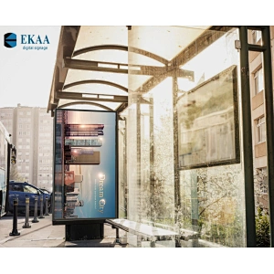transport stations Outdoor displays