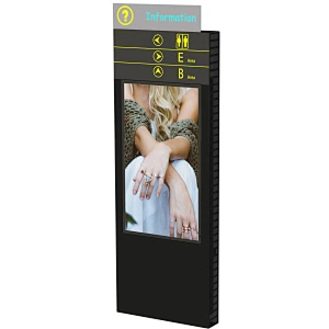 digital outdoor wayfinding kiosk