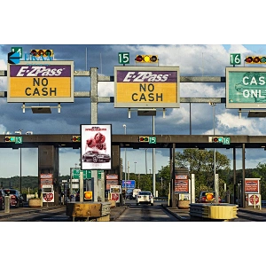 Toll Station Outdoor Digital Signage