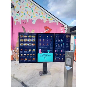 DRIVER-THRU System Outdoor Menu Boards