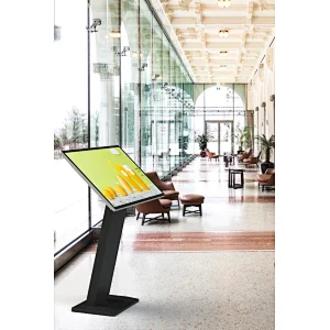Touch screen information kiosk