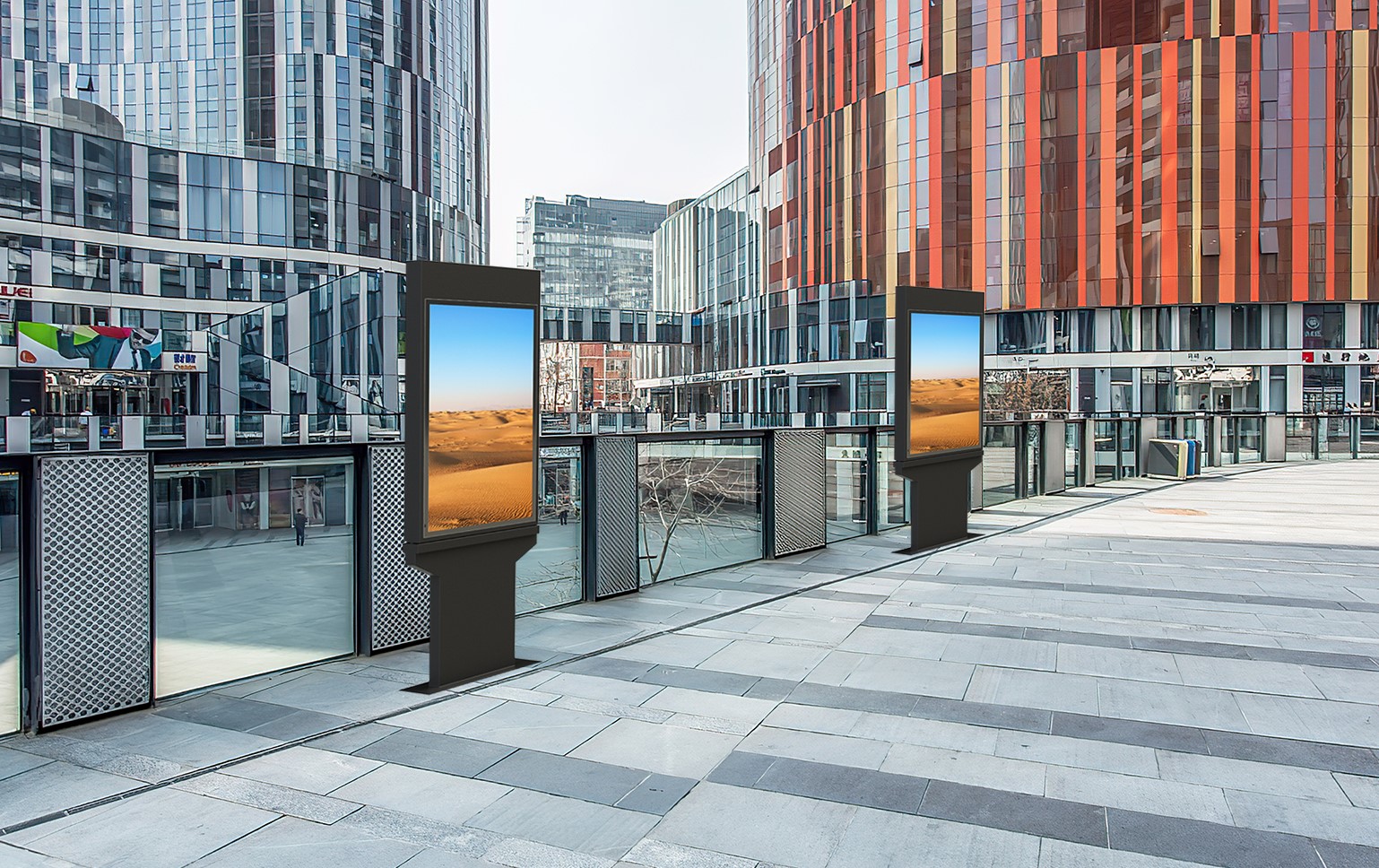 Outdoor Floor Standing Displays