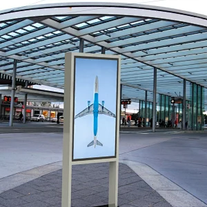 Airport Wayfinding Kiosks