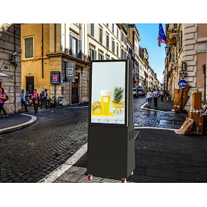 Battery type Outdoor Doublesided Displays manufacturer-EKAA