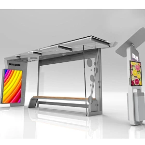 bus stop digital signage