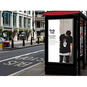 transport stations Outdoor displays