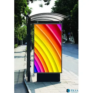 transport stations Outdoor displays