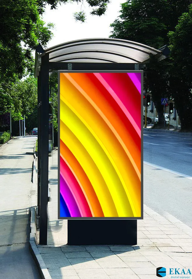 transport stations Outdoor displays