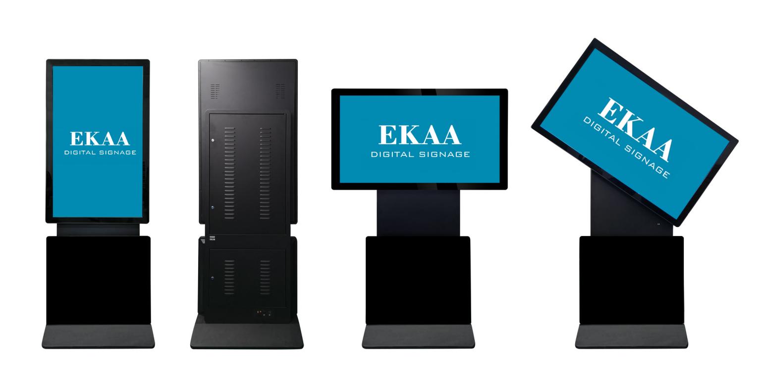 Rotatable LCD DISPLAYS