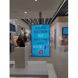 Ultra-thin ceiling double sides displays