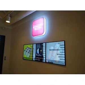 square lcd display for shopping mall